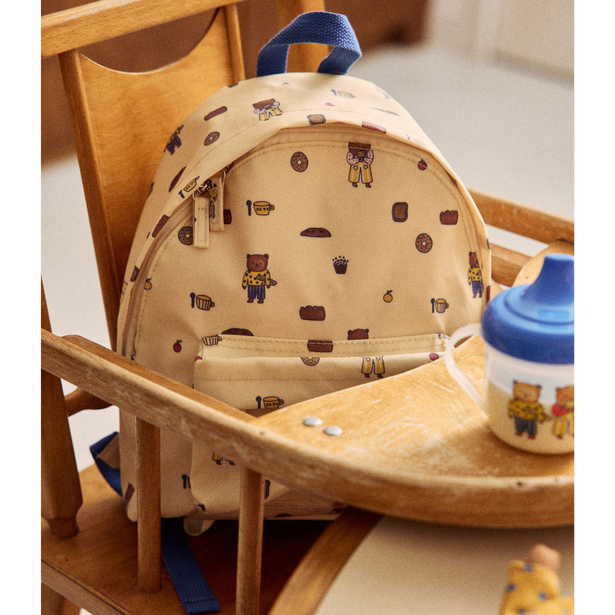 Sac à dos enfant ours - Petit déj