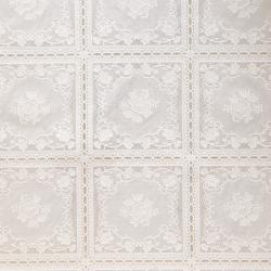 Toile Cirée dentelle écru