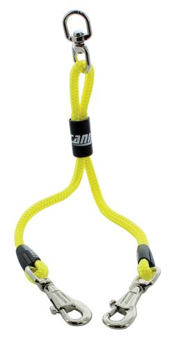 Accouple double réglable ronde en tresse CaniHunt Alp, MADE IN CHASSE - Equipements de chasse