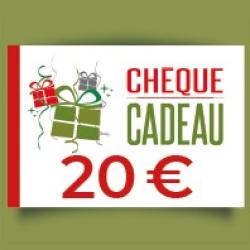 Chèque-cadeau 20 €, MADE IN CHASSE - Equipements de chasse