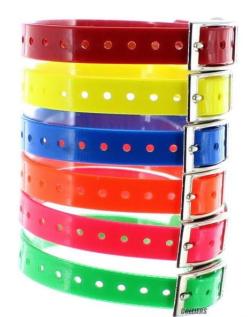 Collier Polyuréthane boucle double CaniHunt Xtreme - 45 cm, Multicolore, MADE IN CHASSE - Equipements de chasse