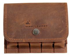 Pochette cuir Ligne Verney-Carron 5 cartouches, MADE IN CHASSE - Equipements de chasse