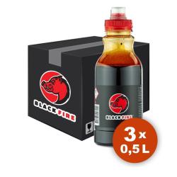 Attractant sanglier Black Fire Original - Pack 3 bouteilles, MADE IN CHASSE - Equipements de chasse