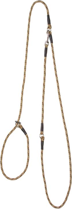 Laisse-lasso baudrier en tresse, Marron, MADE IN CHASSE - Equipements de chasse