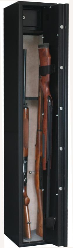Armoire forte Infac Sentinel SD5 / 5 armes + coffre intérieur, MADE IN CHASSE - Equipements de chasse