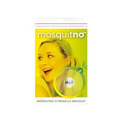 2 Bracelets Anti moustiques taille ajustable - Couleur aléatoire- MosquitNo