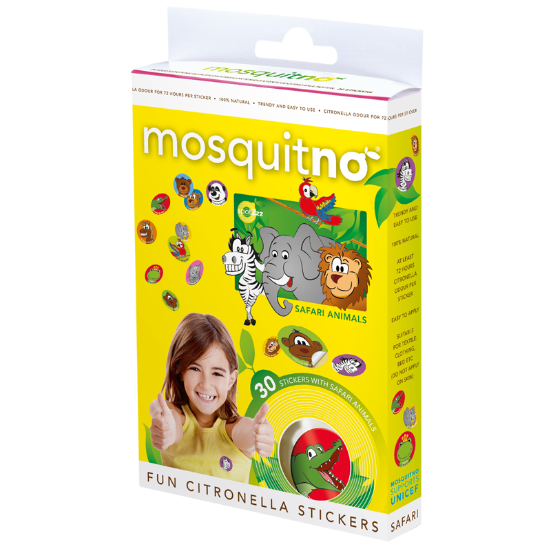 30 Stickers Anti-Moustiques \
