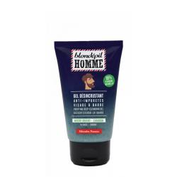 Gel Nettoyant Visage Désincrustant Anti Impuretés-100ml Blondépil Homme
