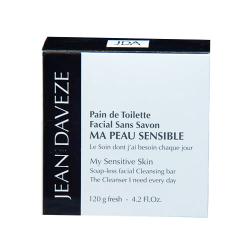 Pain de Toilette Facial sans Savon - Ma Peau Sensible-120gr JEAN D\'AVEZE