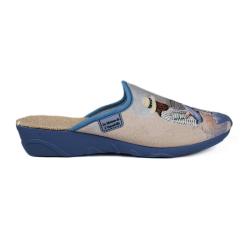Promo - LA MAISON DE L'ESPADRILLE - PROMO - LA MAISON DE L'ESPADRILLE - 2035 Bleu - Femme - CHAUSSMART