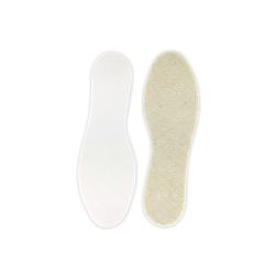 FAMACO - FAMACO - Semelle laine piquée Beige Femme - CHAUSSMART