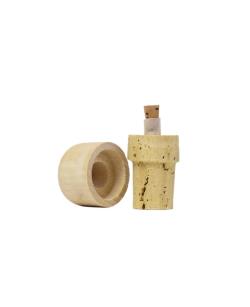 Bouchons verseurs liège et bois 25 cl - Edélices
