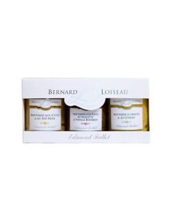 Coffret 3 moutardes Bernard Loiseau