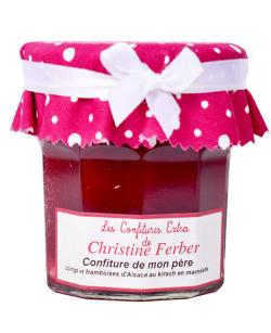 Confiture de mon père - coing et framboise au kirsch