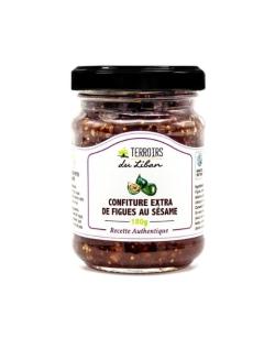 Confiture de figues au sésame