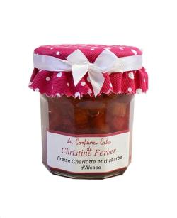 Confiture de fraise et rhubarbe