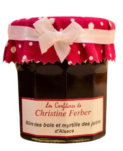 Confiture de mûres et myrtilles