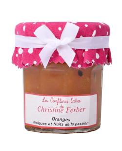 Confiture d'oranges, mangues et passion