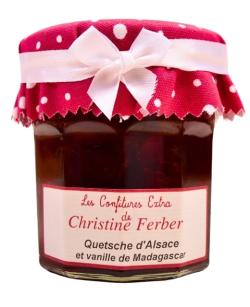 Confiture de quetsche et vanille