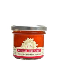 Crème de poivrons piquants rouges