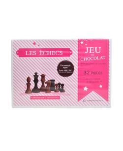 Jeu d'échecs en chocolat