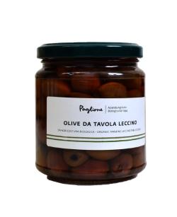 Olives Leccino dénoyautées bio