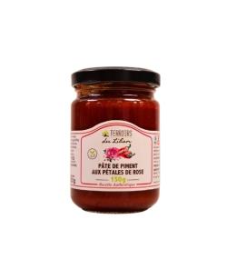 Pâte de piment aux pétales de rose