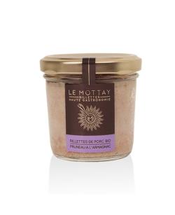Rillettes de porc bio aux Pruneaux et à l'Armagnac
