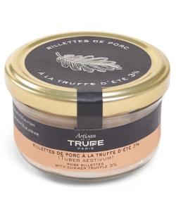 Rillettes de porc à la truffe d'été 3%