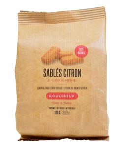 Sablés citron bio et gingembre - Edélices
