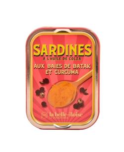 Sardines aux baies de Batak et curcuma