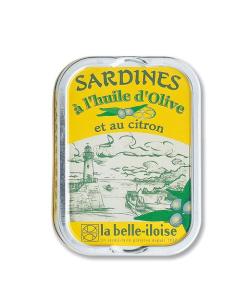 Sardines à l’huile d’olive et au citron