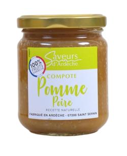 Compote pomme poire
