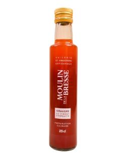Vinaigre à la pulpe de piment d'Espelette