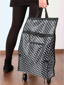 Caddie pliable pour gagner de la place - noir - 0 - Moda Vilona