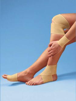 Bandages croisés 1 paire - beige - 0 - Moda Vilona