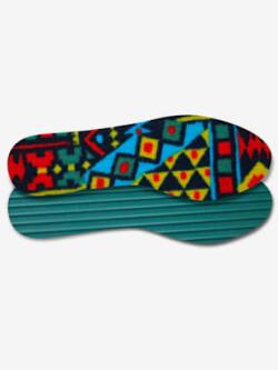 Semelles lavable en machine - à motifs multicolores - 1 - Moda Vilona