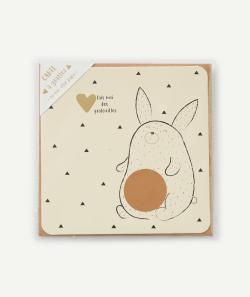 La carte à gratter pour les futurs papas - TU