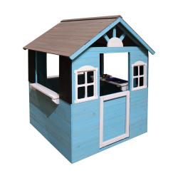 Cémonjardin - Cabane en bois avec cuisine pour enfant