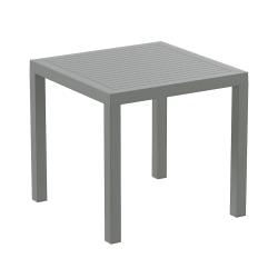SIESTA - Table ARES gris en polypropylène - Siesta