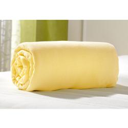 Drap-housse, jaune