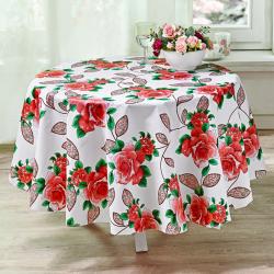 Nappe Roses, 140 cm ronde
