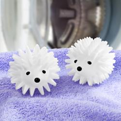Lot de 2 balles pour linge, Hérisson