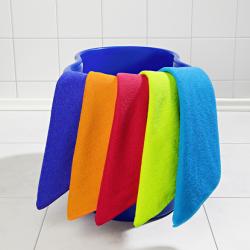 Lot de 5 chiffons en microfibre
