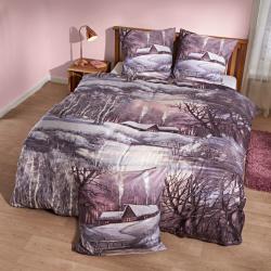 Parure de lit « Paysage d‘hiver »