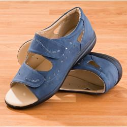 Sandales, bleu