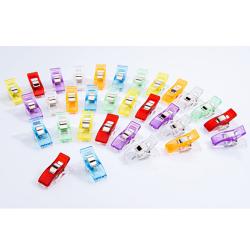 Pinces à tissus, multicolore, lot de 60