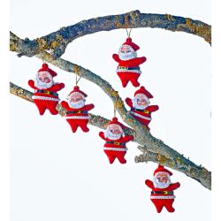 6 decorations pere noel