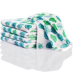 Lot de 5 microfibres Feuilles