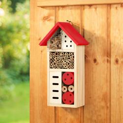 Maison des insectes, rouge